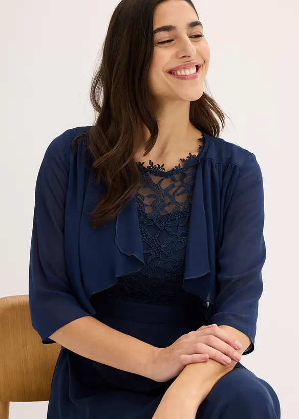 Bolero in fine chiffon, bonprix