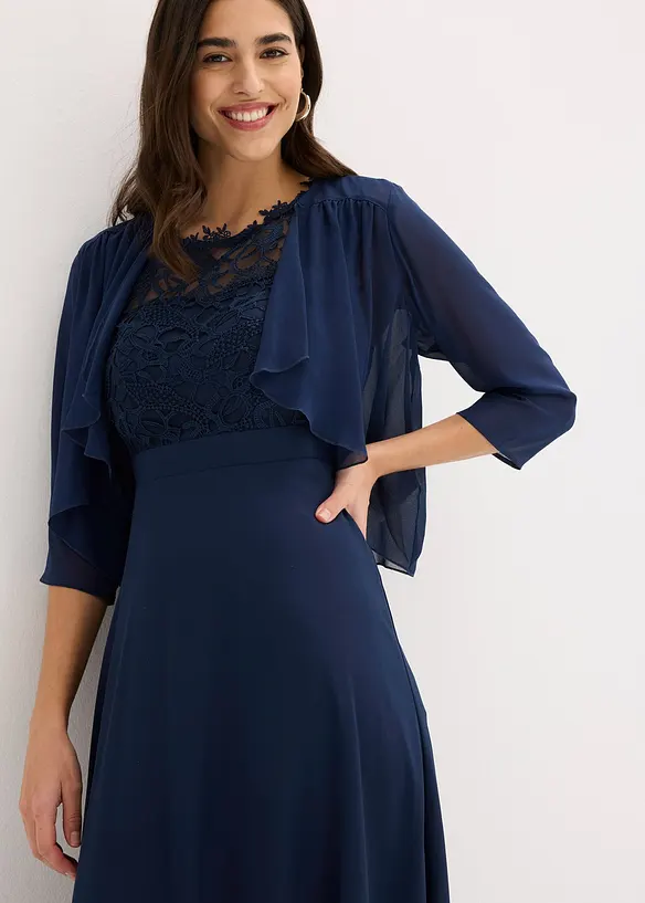 Bolero in fine chiffon, bonprix