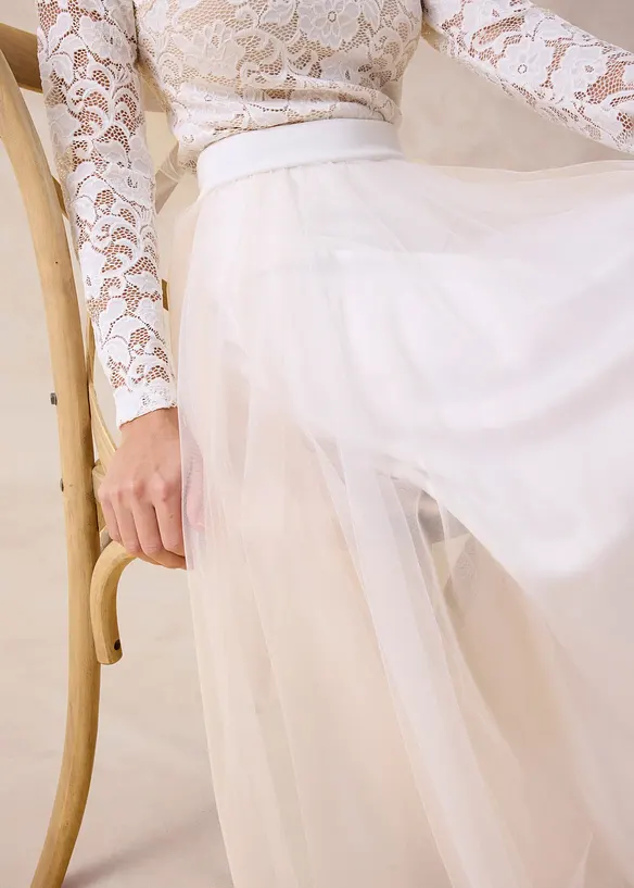 Gonna lunga in tulle delicato, bonprix