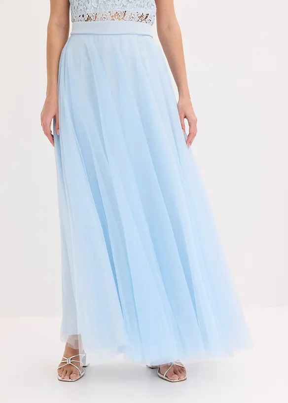Gonna lunga in tulle delicato, bonprix