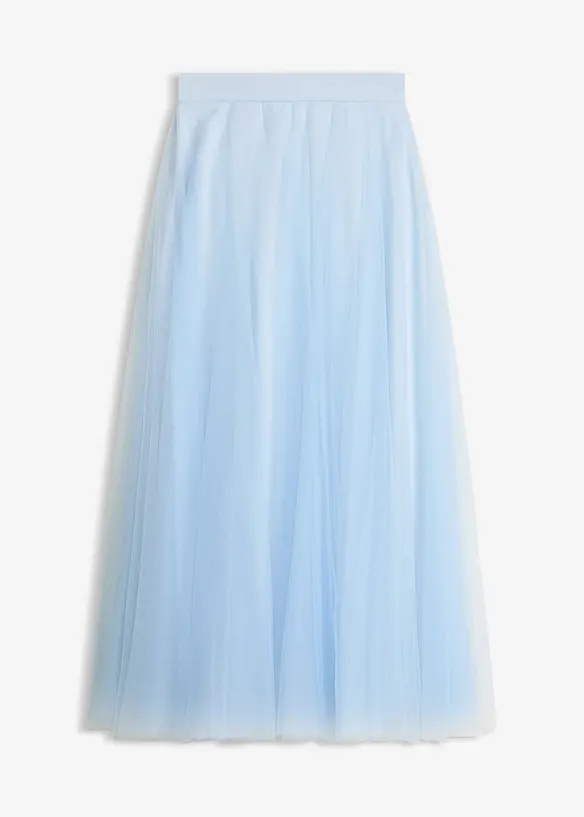 Gonna lunga in tulle delicato, bonprix