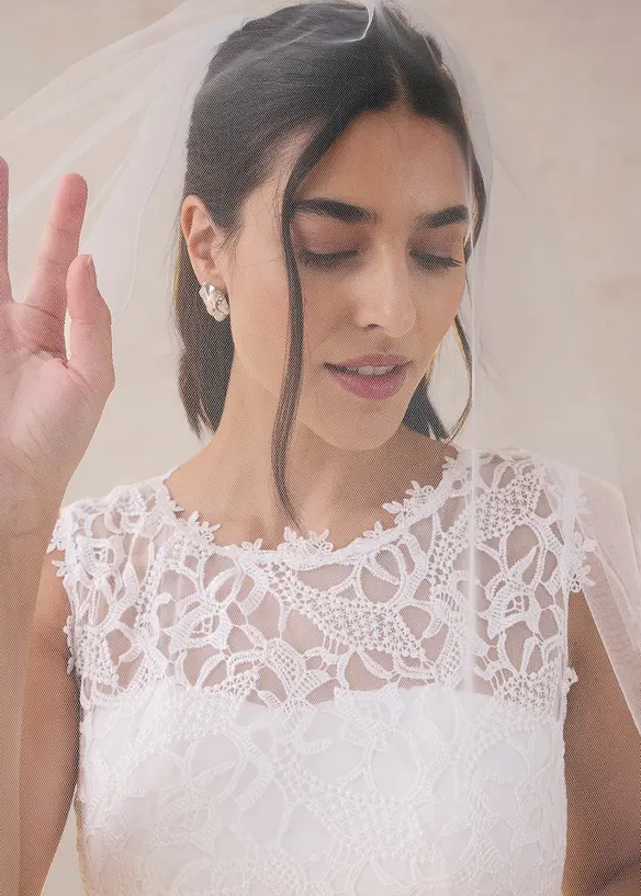 Abito da sposa con pizzo, bonprix