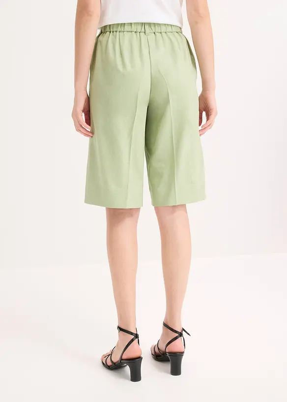 Bermuda in misto lino, bonprix