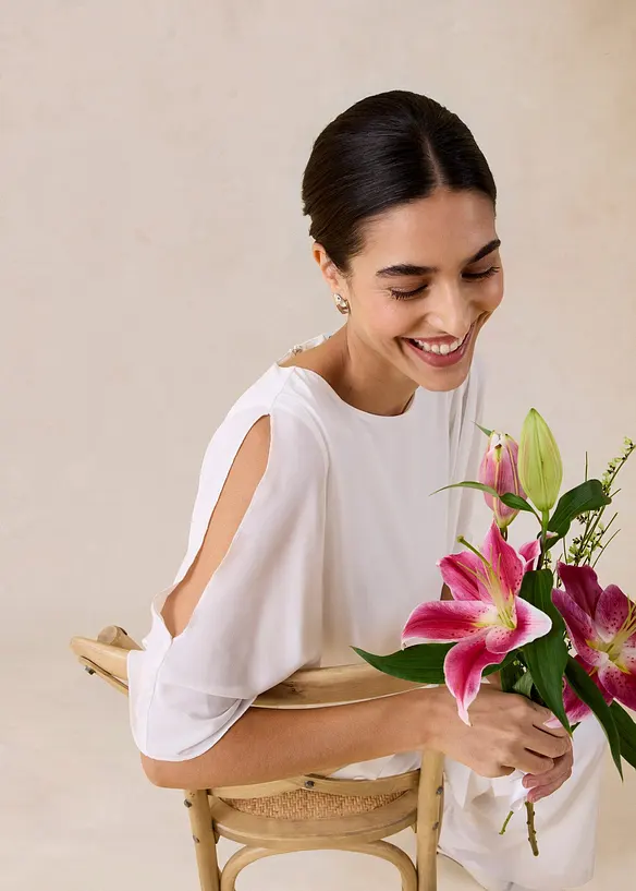 Tuta in fine chiffon, bonprix