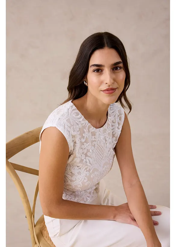 Top in pizzo, bonprix