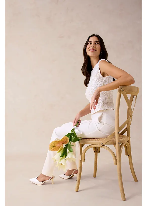 Top in pizzo, bonprix