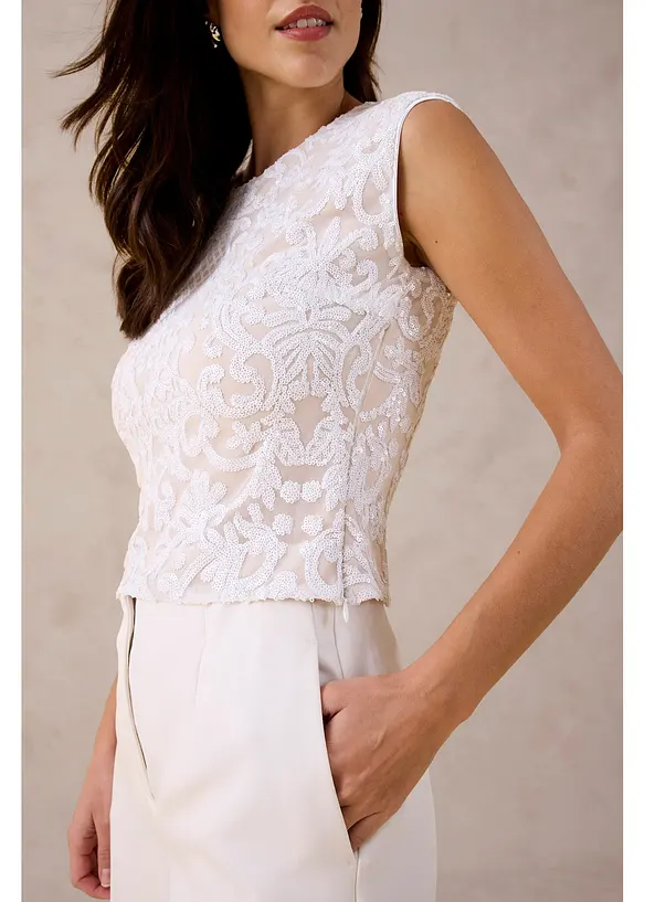 Top in pizzo, bonprix