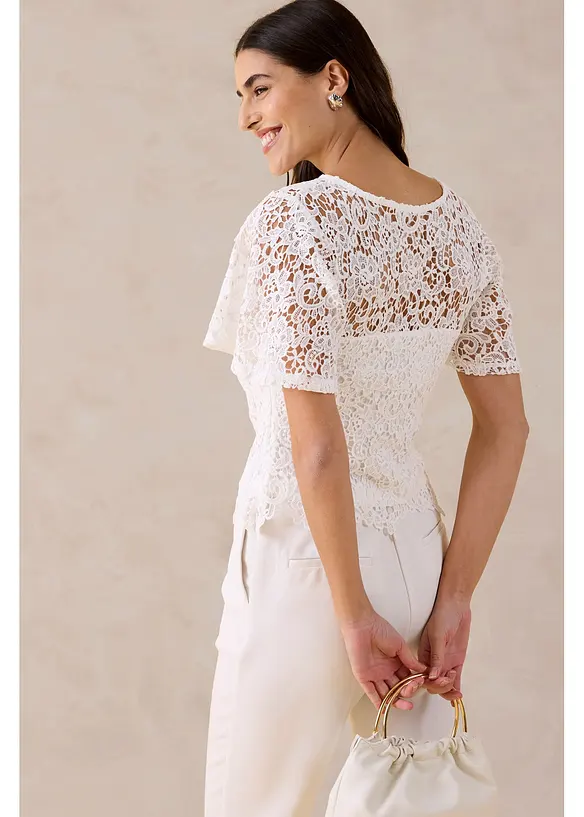 Maglia in pizzo, bonprix