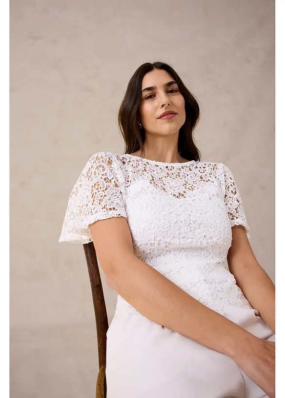 Maglia in pizzo, bonprix