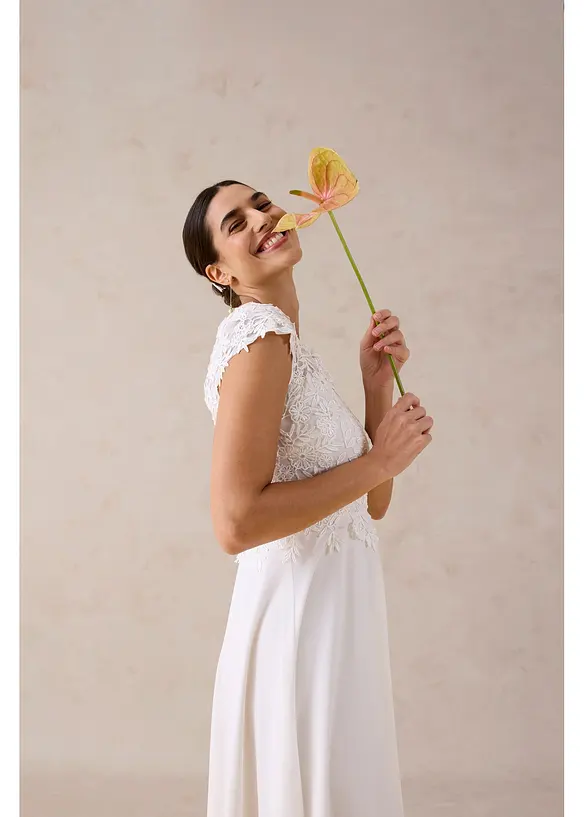 Abito da sposa con pizzo, bonprix