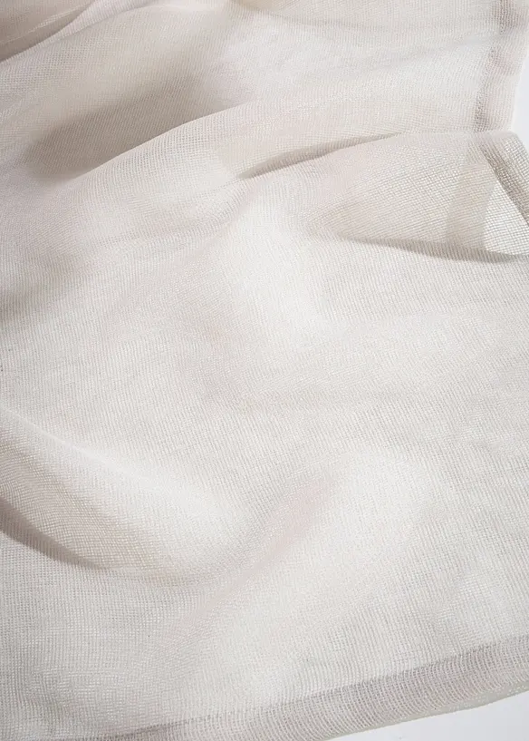 Tenda trasparente in fine tessuto a rete (pacco da 1), bonprix