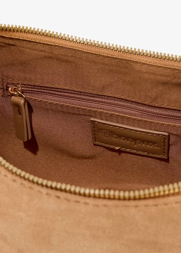 Borsa a tracolla con manici ad anello di metallo, bonprix