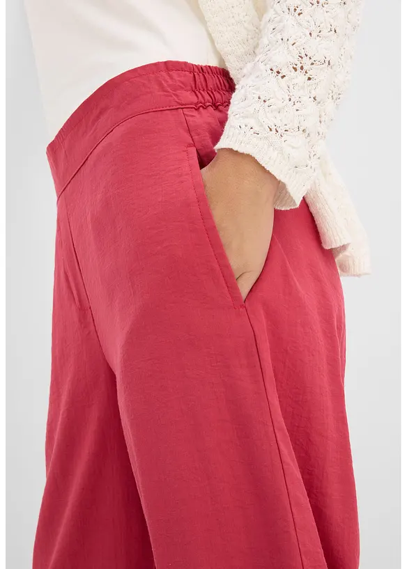 Pantaloni a palazzo in misto viscosa, bonprix