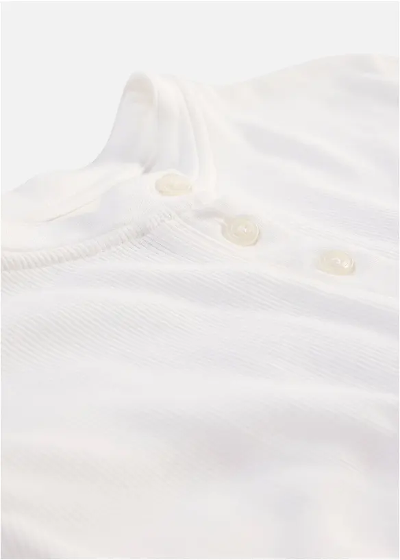 Maglia a costine in puro cotone biologico, bonprix
