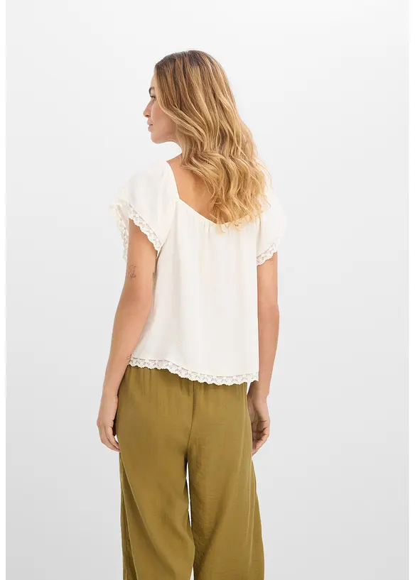 Maglia in cr&ecirc;pe leggero, bonprix