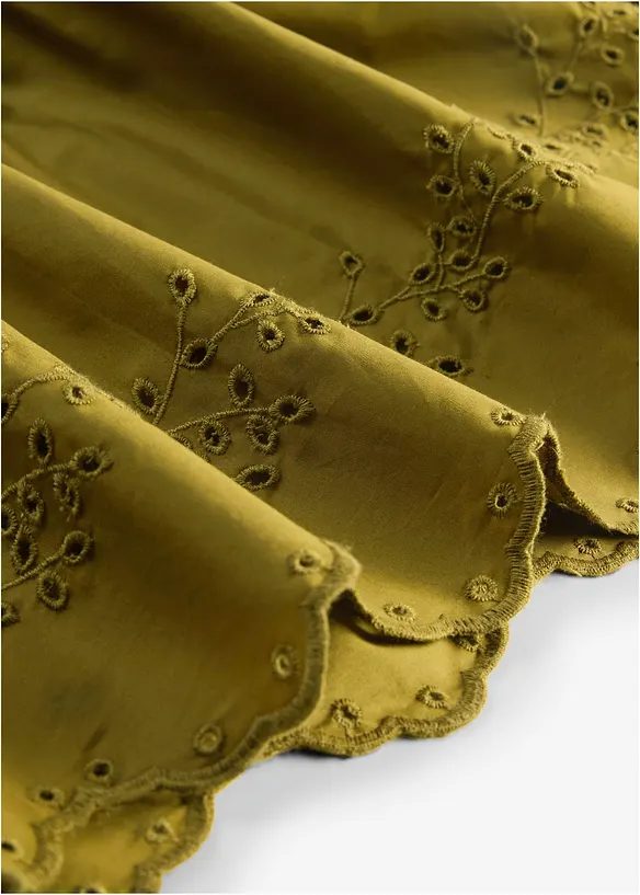 Abito midi in puro cotone, bonprix