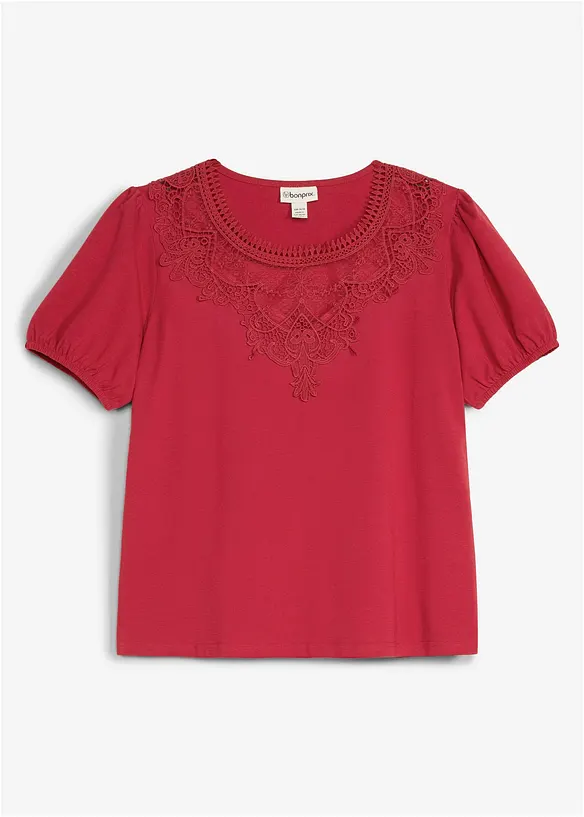 Maglia in cotone elasticizzato, bonprix