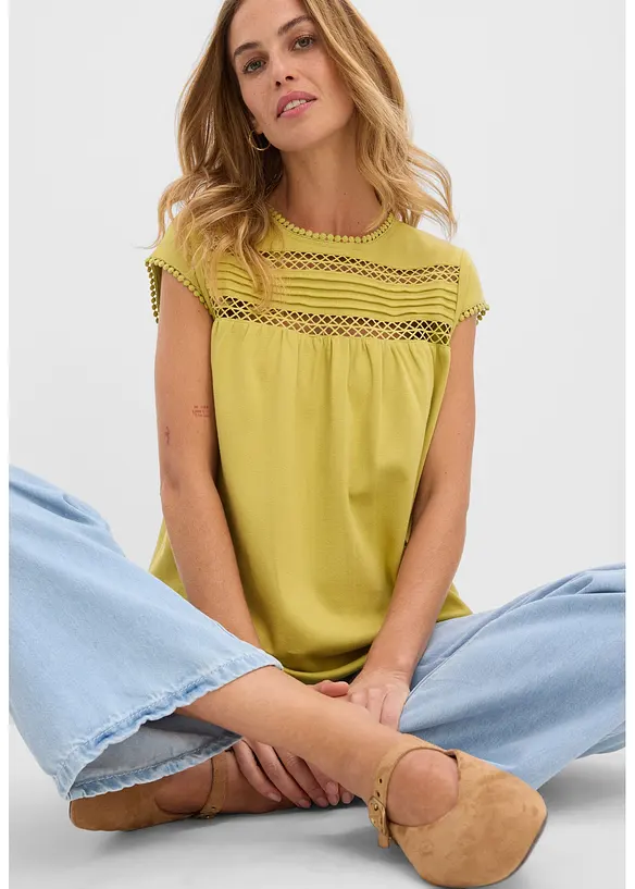 Maglia in puro cotone biologico, bonprix