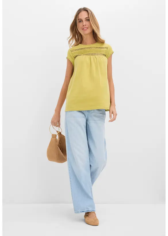 Maglia in puro cotone biologico, bonprix