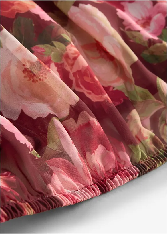 Blusa con fondo a palloncino, bonprix