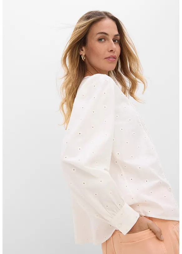 Camicetta in popeline consistente, bonprix