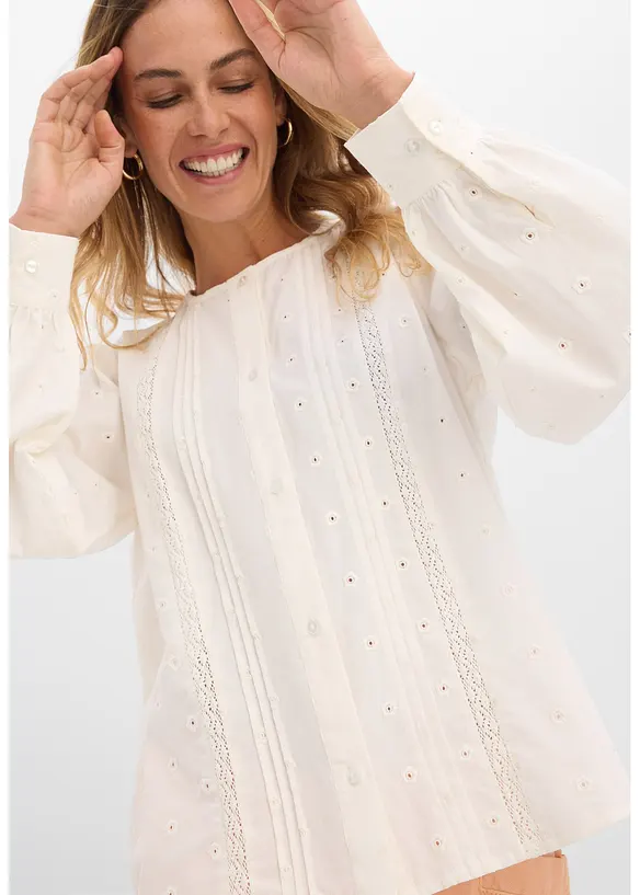 Camicetta in popeline consistente, bonprix