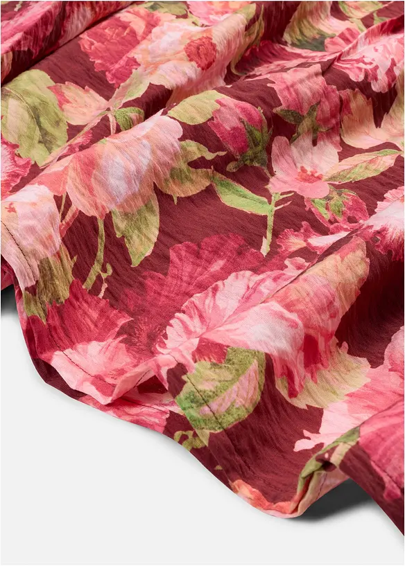 Abito midi in misto viscosa fluido, bonprix