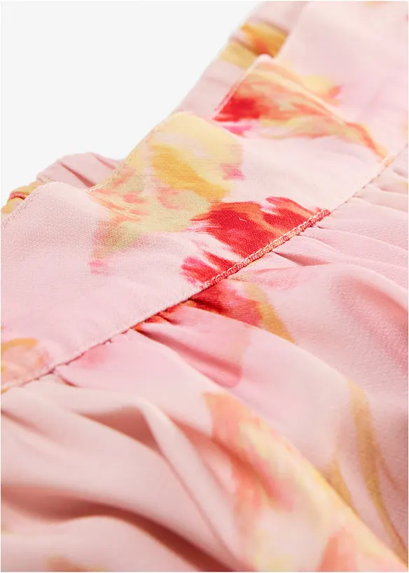 Gonna lunga in cr&ecirc;pe leggero, bonprix