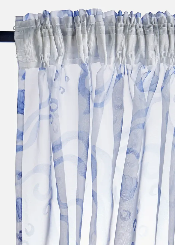 Tenda trasparente in poliestere (pacco da 1), bonprix