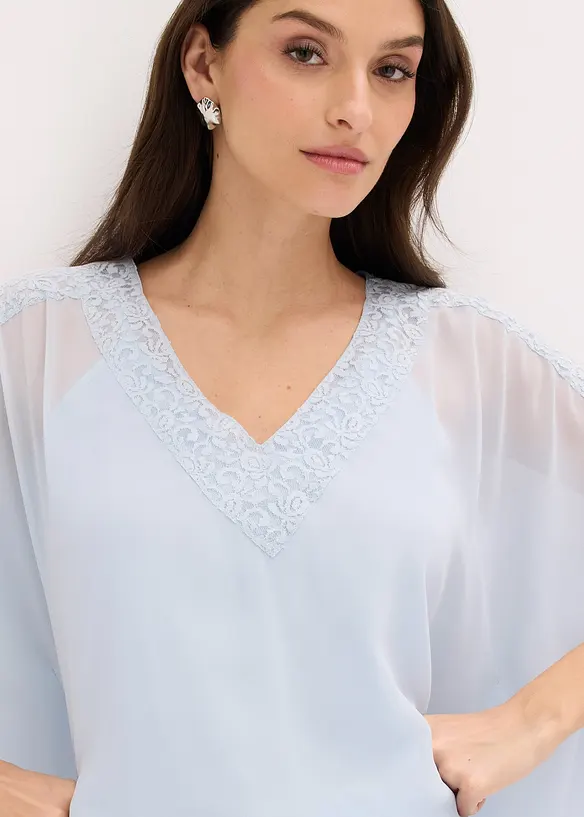 Tunica con pizzo, bonprix