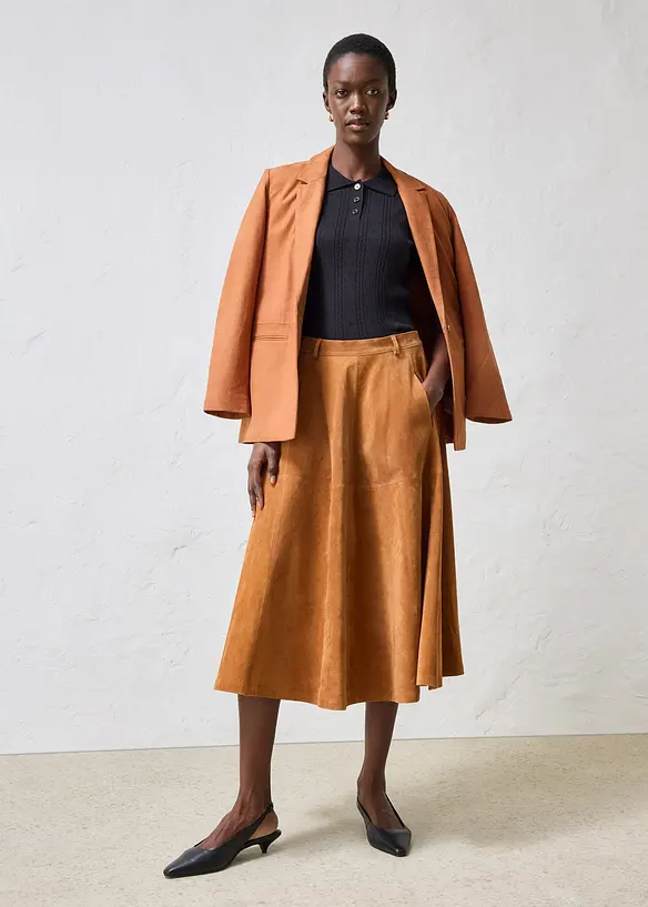 Gonna in pelle, bonprix