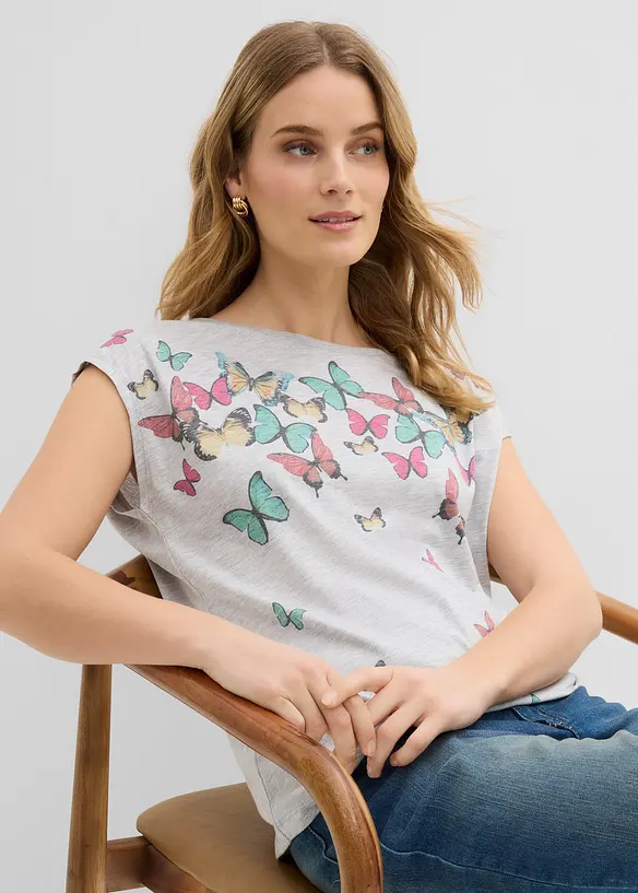 Maglia in misto viscosa morbido, bonprix