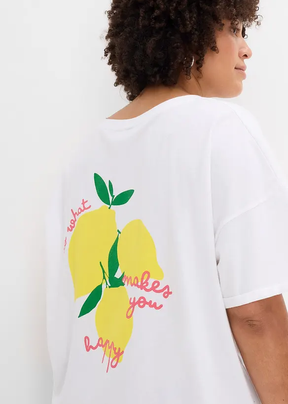 Maxi maglia in puro cotone biologico, bonprix