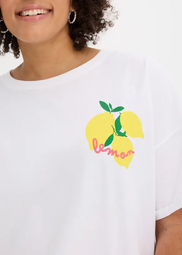 Maxi maglia in puro cotone biologico, bonprix