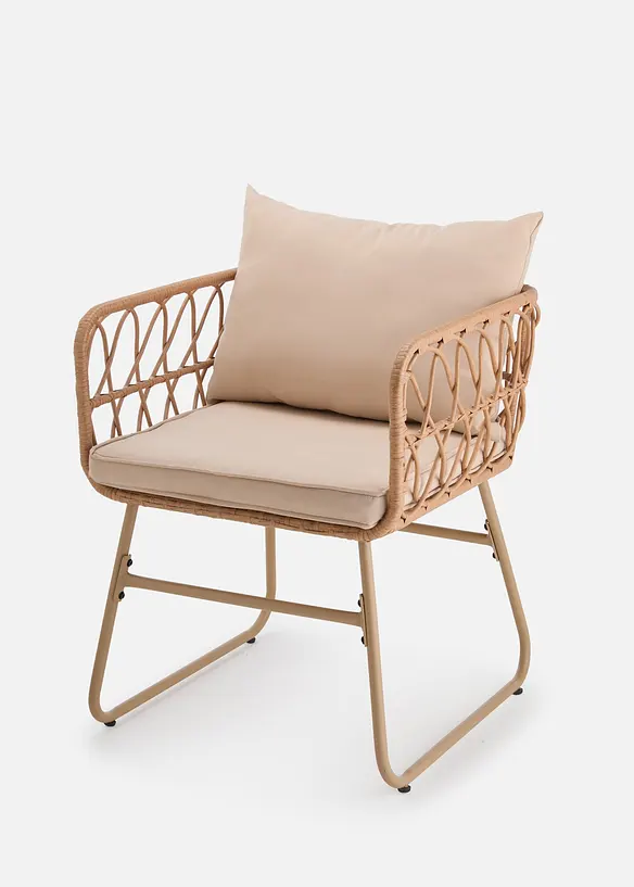 Tavolino e poltrone da giardino (set 3 pezzi), bonprix