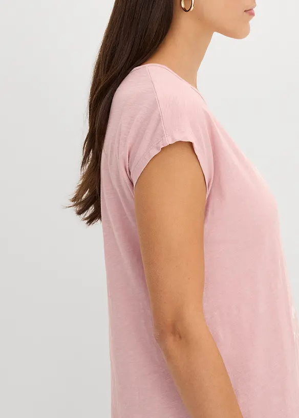 Maglia lunga in puro cotone biologico, bonprix