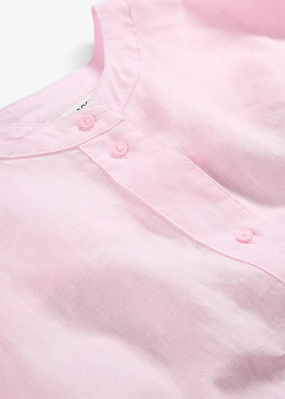 Camicetta oversize in puro lino, bonprix