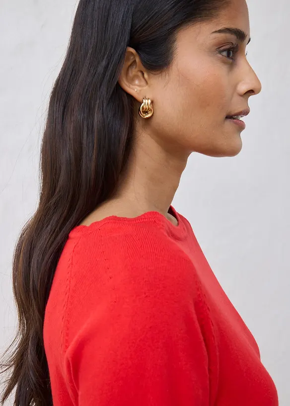 Maglione in misto seta, bonprix