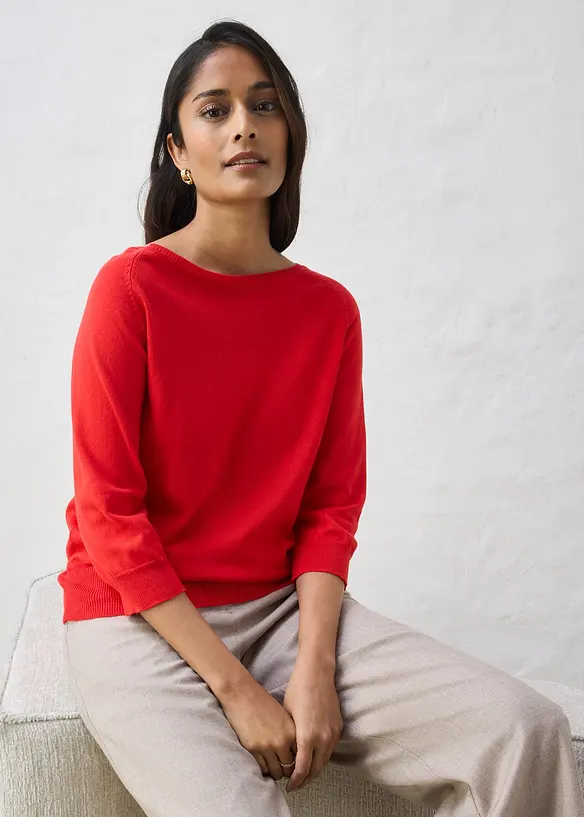 Maglione in misto seta, bonprix