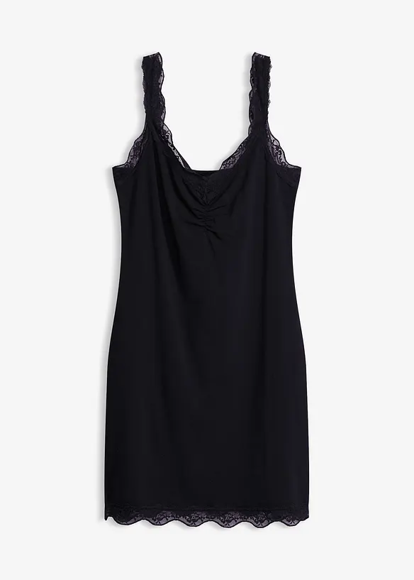 Camicia da notte con spalline di pizzo, bonprix