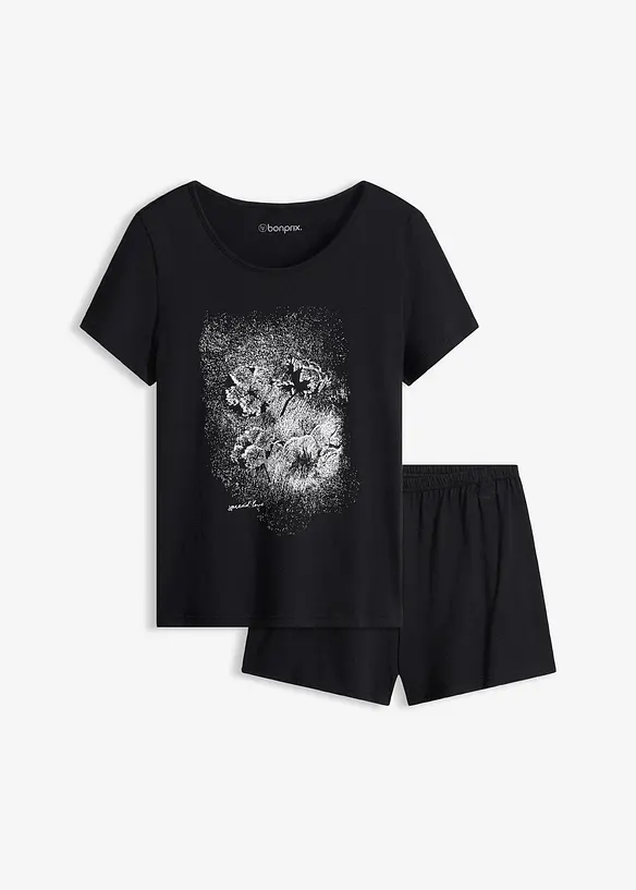 Pigiama estivo in puro cotone, bonprix