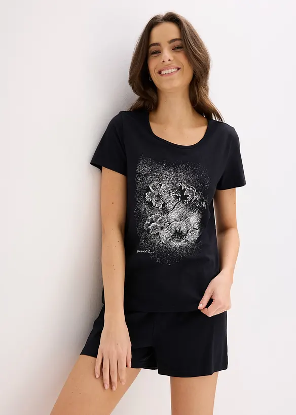 Pigiama estivo in puro cotone, bonprix