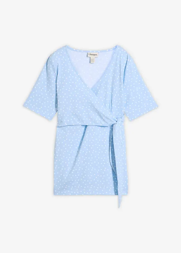 Maglia incrociata 2 in 1 per la gravidanza e l'allattamento, bonprix