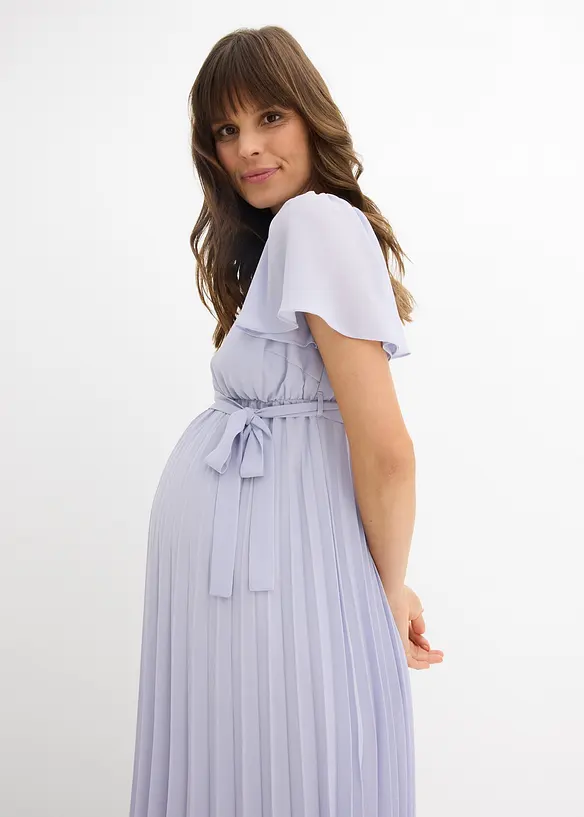 Abito pr&eacute;maman in georgette delicato, bonprix