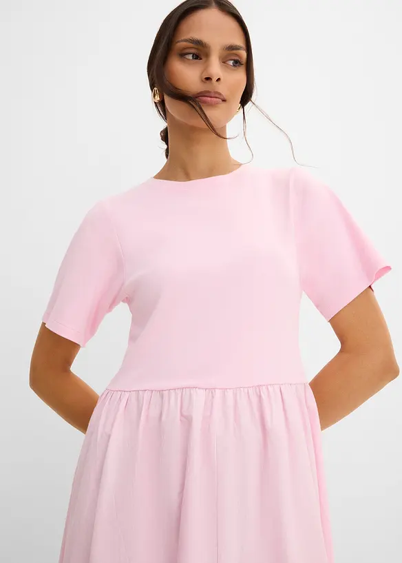 Abito midi in puro cotone, bonprix
