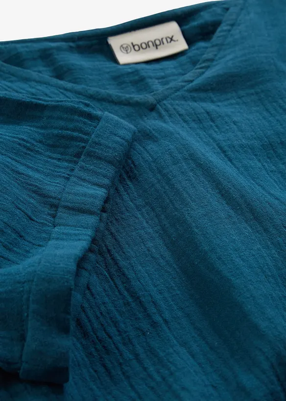 Maglia lunga in soffice mussola, bonprix