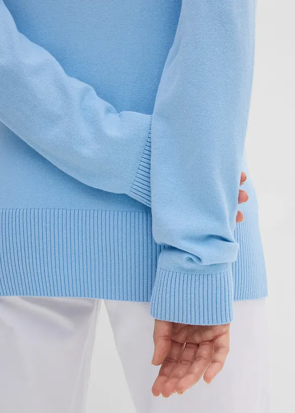 Cardigan in filato fine con bottoni, bonprix