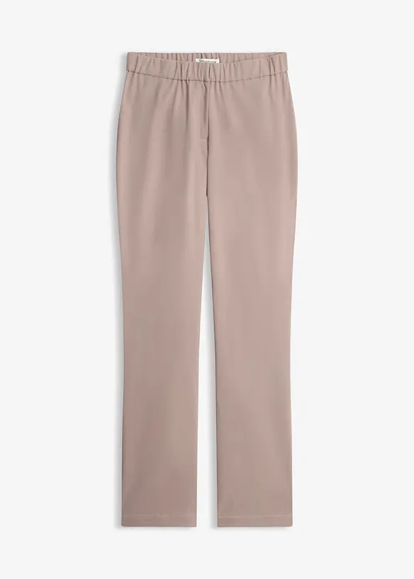 Pantaloni in bengalina elasticizzata, bonprix