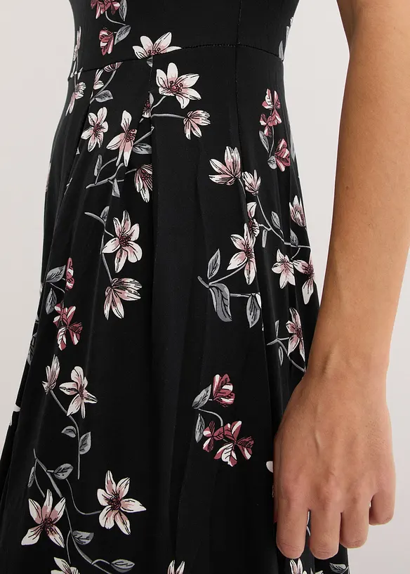 Abito in jersey di misto viscosa, bonprix