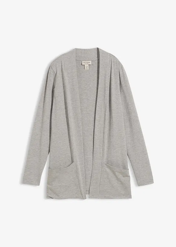 Cardigan in maglina di misto viscosa, bonprix